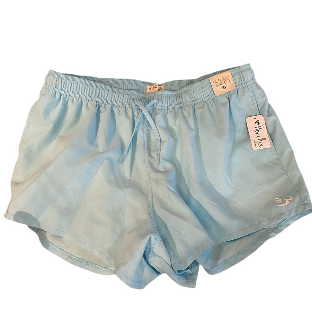 Honolua Surf Co Women's Pebble Blue Active Shorts. Size XL. BNWT